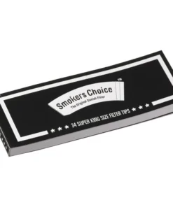 Smokers Choice Filter Tips King Size Black