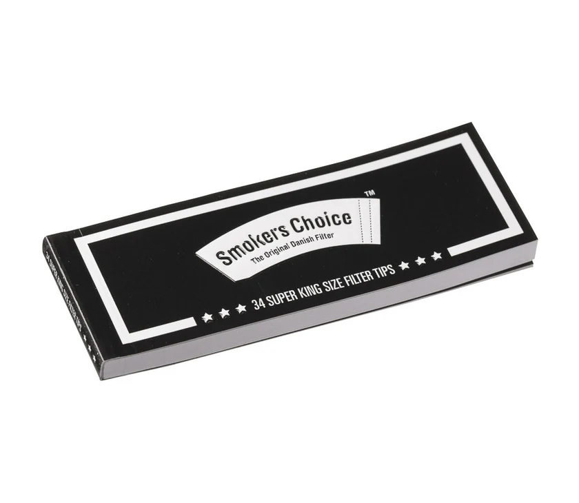 Smokers Choice Filter Tips King Size Black