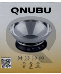 Qnubu Equal Bowl Digital Vægt (1g - 5000g)