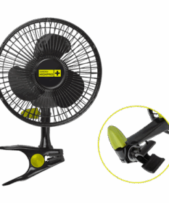 Garden Highpro Profan Professional Clip Fan 5W magnetisk klemmeblæser til gro-telt på homegrow.nu