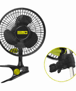 Garden Highpro Profan Professional Clip Fan 12W kraftig magnetisk klemmeblæser til gro-telt på homegrow.nu